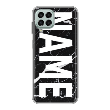Силиконовый чехол на Samsung Galaxy M33 5G с принтом NAME