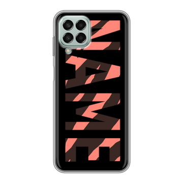 Силиконовый чехол на Samsung Galaxy M33 5G с принтом NAME