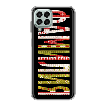 Силиконовый чехол на Samsung Galaxy M33 5G с принтом ФАМИЛИЯ