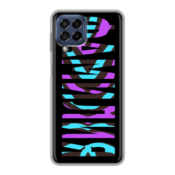 Силиконовый чехол на Samsung Galaxy M53 5G с принтом ФАМИЛИЯ