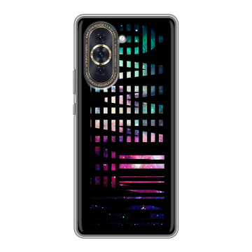 Силиконовый чехол на Huawei Nova 10 с принтом ФАМИЛИЯ
