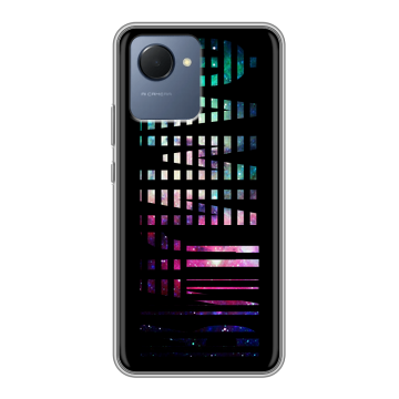Силиконовый чехол на Realme Narzo 50i Prime с принтом ФАМИЛИЯ