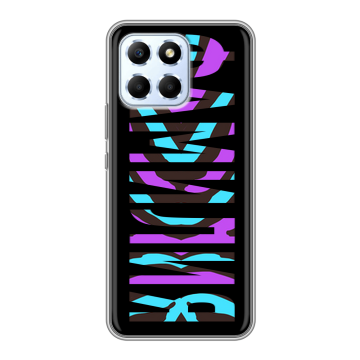 Силиконовый чехол на Huawei Honor X6 с принтом ФАМИЛИЯ