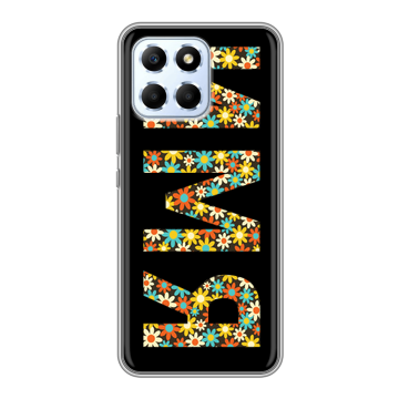 Силиконовый чехол на Huawei Honor X6 с принтом ИМЯ