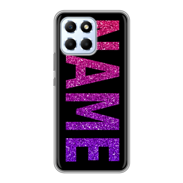 Силиконовый чехол на Huawei Honor X6 с принтом NAME