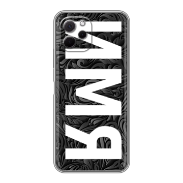 Силиконовый чехол на Huawei Nova Y61 с принтом ИМЯ