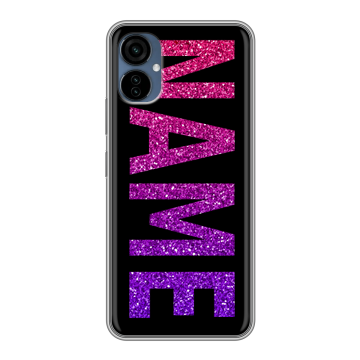Силиконовый чехол на Tecno Camon 19 Neo с принтом NAME