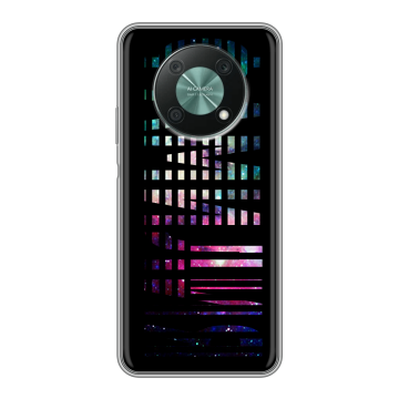 Силиконовый чехол на Huawei Nova Y90 с принтом ФАМИЛИЯ