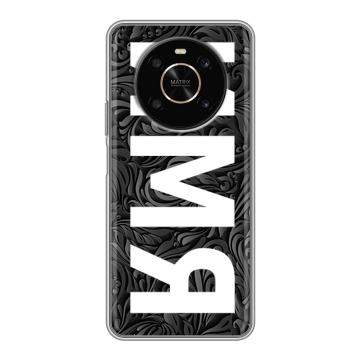 Силиконовый чехол на Huawei Honor X9 с принтом ИМЯ