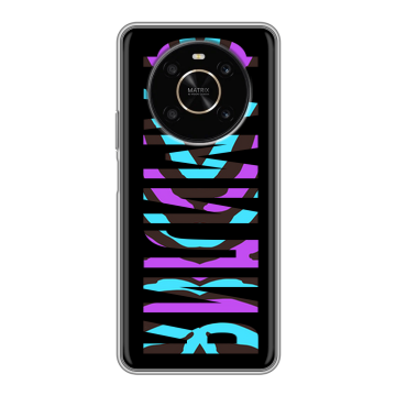 Силиконовый чехол на Huawei Honor X9 с принтом ФАМИЛИЯ