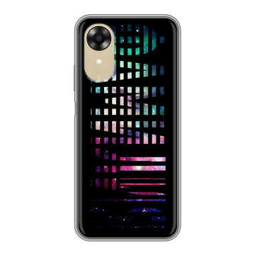 Силиконовый чехол на OPPO A17k с принтом ФАМИЛИЯ