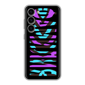 Силиконовый чехол на Samsung Galaxy S23 с принтом ФАМИЛИЯ