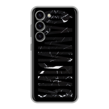 Силиконовый чехол на Samsung Galaxy S23 с принтом ФАМИЛИЯ
