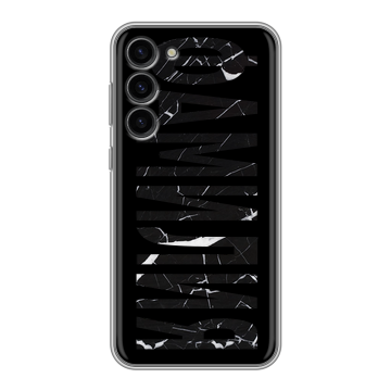 Силиконовый чехол на Samsung Galaxy S23 Plus с принтом ФАМИЛИЯ
