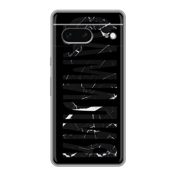 Силиконовый чехол на Google Pixel 7 с принтом ФАМИЛИЯ
