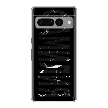 Силиконовый чехол на Google Pixel 7 Pro с принтом ФАМИЛИЯ