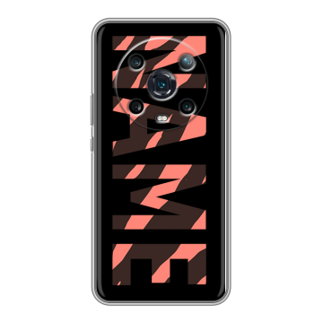Силиконовый чехол на Huawei Honor Magic 4 Pro с принтом NAME