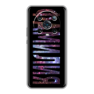 Силиконовый чехол на Huawei Honor Magic 4 Pro с принтом ФАМИЛИЯ