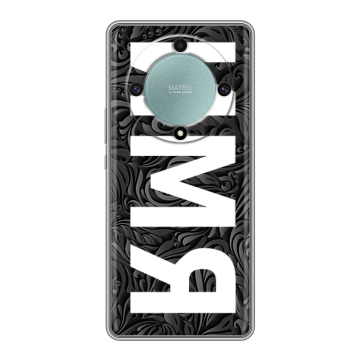 Силиконовый чехол на Huawei Honor X9a с принтом ИМЯ
