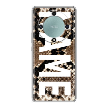Силиконовый чехол на Huawei Honor X9a с принтом NAME