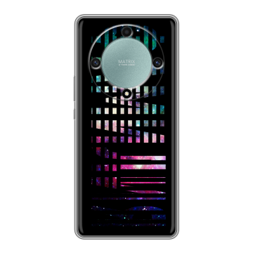 Силиконовый чехол на Huawei Honor X9a с принтом ФАМИЛИЯ