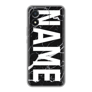 Силиконовый чехол на Huawei Honor X5 с принтом NAME