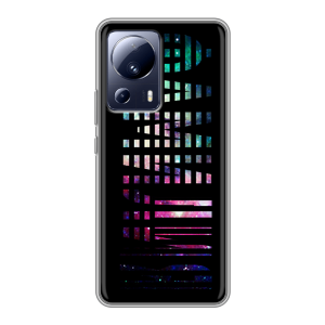 Силиконовый чехол на Xiaomi 13 Lite с принтом ФАМИЛИЯ