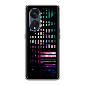 Силиконовый чехол на OPPO Reno8 T 5G с принтом ФАМИЛИЯ