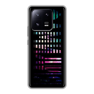 Силиконовый чехол на Xiaomi 13 Pro с принтом ФАМИЛИЯ