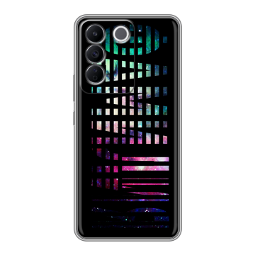 Силиконовый чехол на Vivo V27e с принтом ФАМИЛИЯ