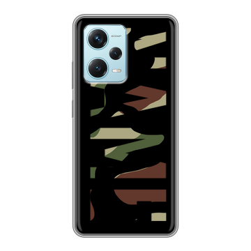 Силиконовый чехол на Xiaomi RedMi Note 12 Pro Plus с принтом NAME