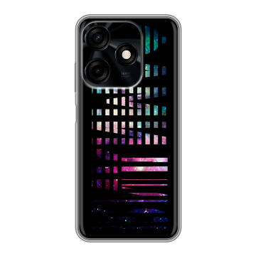 Силиконовый чехол на Tecno Spark 10C с принтом ФАМИЛИЯ