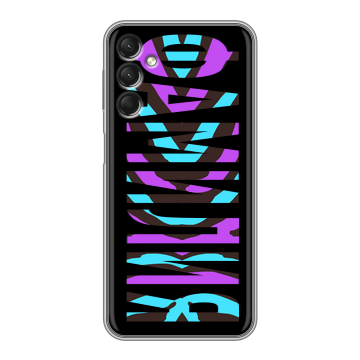 Силиконовый чехол на Samsung Galaxy A24 4G с принтом ФАМИЛИЯ