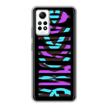 Силиконовый чехол на Xiaomi RedMi Note 12 Pro 4G с принтом ФАМИЛИЯ