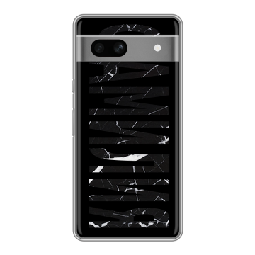 Силиконовый чехол на Google Pixel 7A с принтом ФАМИЛИЯ