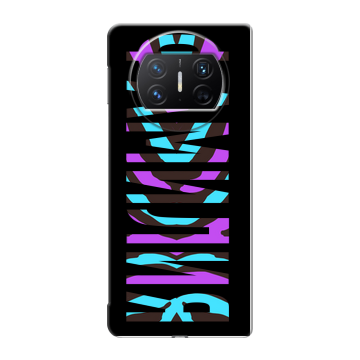 Пластиковый чехол на Huawei Mate X3 с принтом ФАМИЛИЯ