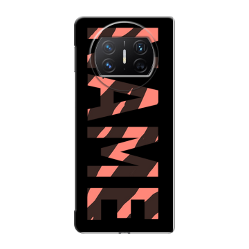 Пластиковый чехол на Huawei Mate X3 с принтом NAME
