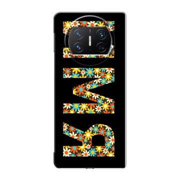 Пластиковый чехол на Huawei Mate X3 с принтом ИМЯ