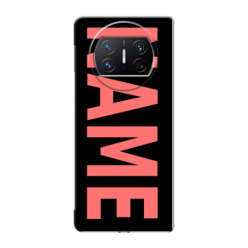 Пластиковый чехол на Huawei Mate X3 с принтом NAME