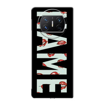 Пластиковый чехол на Huawei Mate X3 с принтом NAME