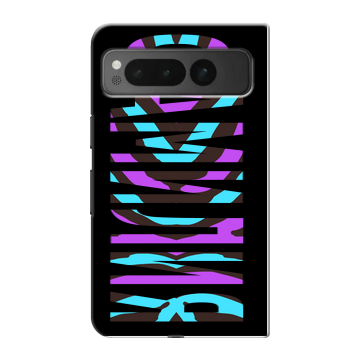 Пластиковый чехол на Google Pixel Fold с принтом ФАМИЛИЯ