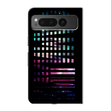 Пластиковый чехол на Google Pixel Fold с принтом ФАМИЛИЯ