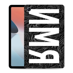 Силиконовый чехол на планшета OPPO Pad Air с принтом ИМЯ