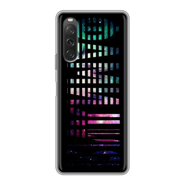 Силиконовый чехол на Sony Xperia 10 V с принтом ФАМИЛИЯ