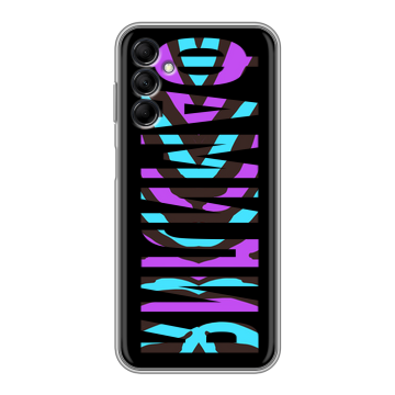 Силиконовый чехол на Samsung Galaxy M14 5G с принтом ФАМИЛИЯ