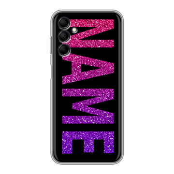 Силиконовый чехол на Samsung Galaxy M14 5G с принтом NAME