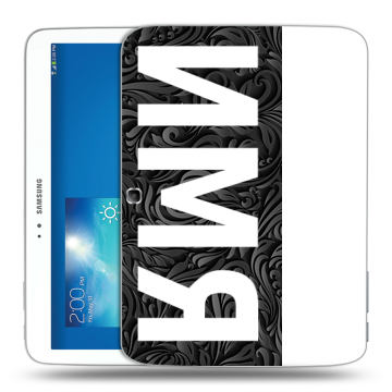 Силиконовый чехол на Samsung Galaxy Tab 3 10.1 с принтом ИМЯ