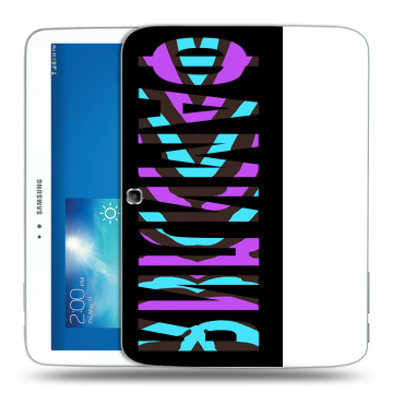 Силиконовый чехол на Samsung Galaxy Tab 3 10.1 с принтом ФАМИЛИЯ