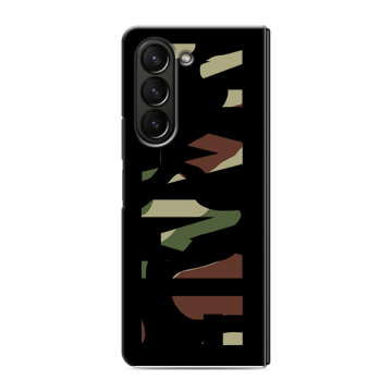 Пластиковый чехол на Samsung Galaxy Z Fold 5 с принтом NAME