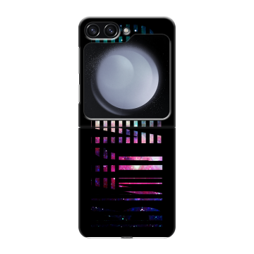 Пластиковый чехол на Samsung Galaxy Z Flip 5 с принтом ФАМИЛИЯ